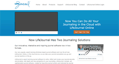 Desktop Screenshot of lifejournal.com